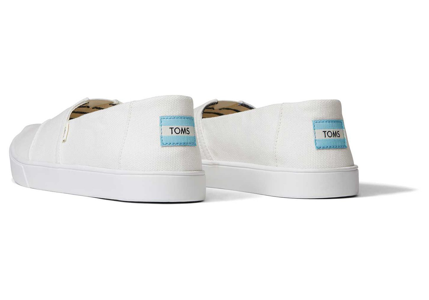 Toms Alpargata Canvas Espadrille White - Mens - 56279-QHXS